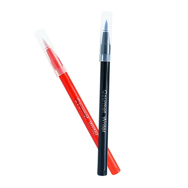 Edible Pigment Pen Brush Food Coloring Pen for Drawing Biscuits Fondant Cake